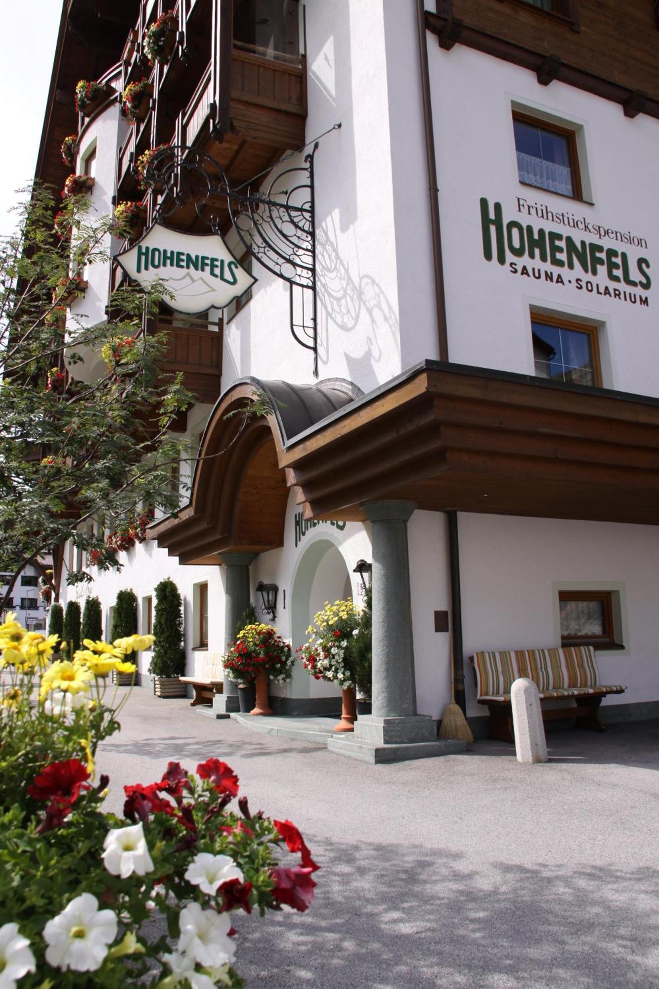 Haus Hohenfels Hotell Obergurgl Exteriör bild